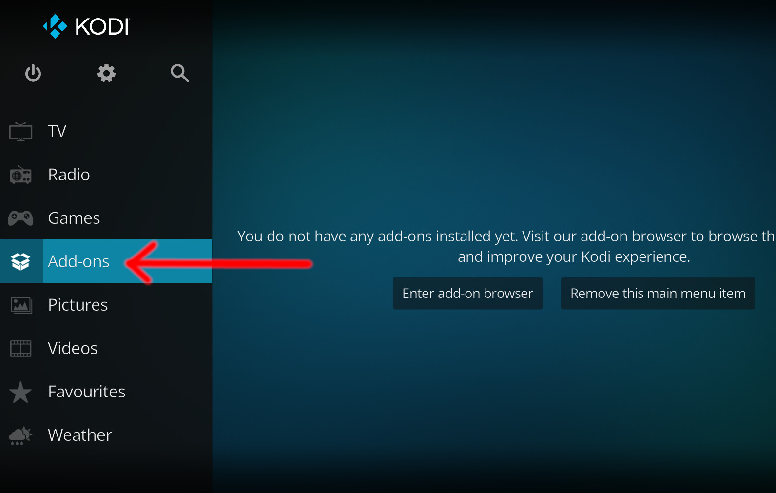 addon install - Add-ons